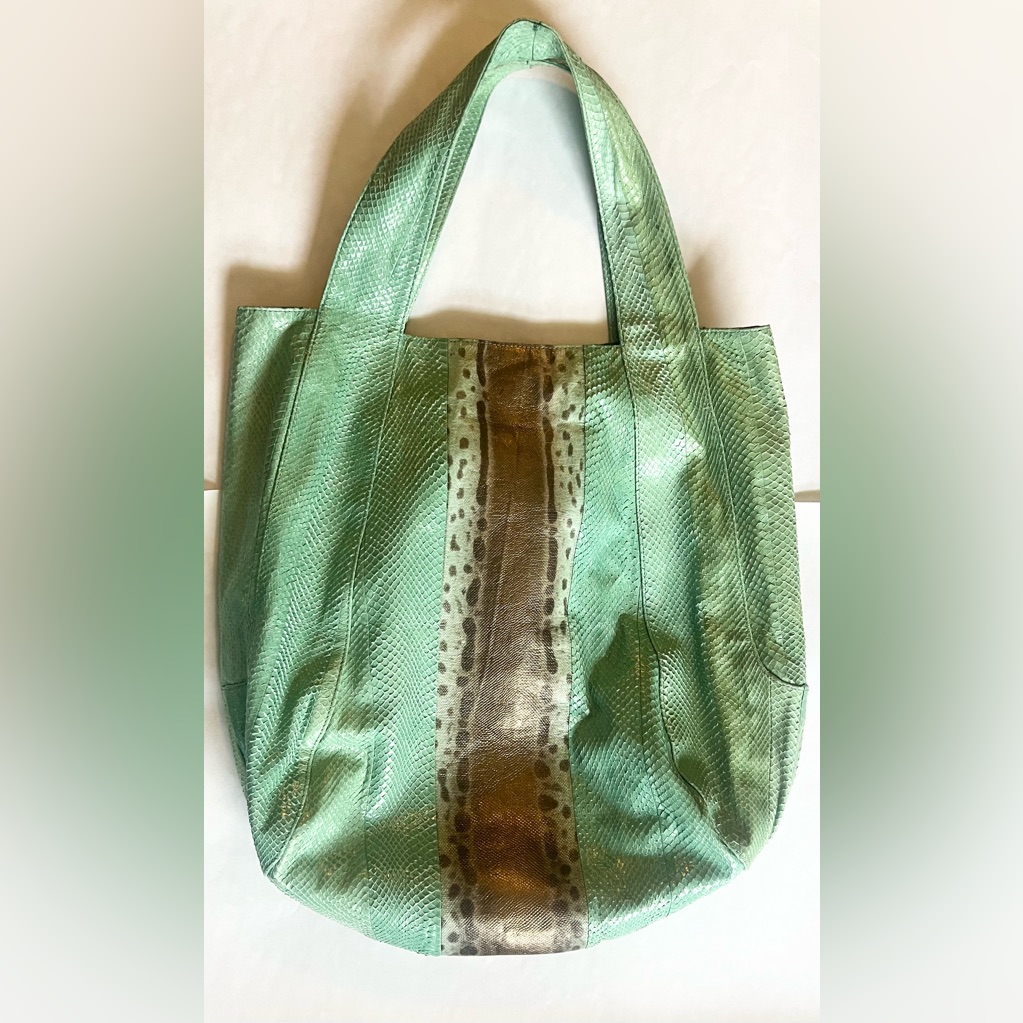 Beirn Brand Genuine Snakeskin “Jenna” Handbag